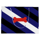 Flag für den Welpenspielstand Große Geschenktüte (Rückseite)