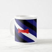 Flag für den Welpenspielstand Kaffeetasse (Vorderseite Links)