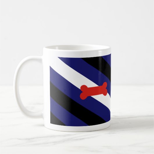 Flag für den Welpenspielstand Kaffeetasse (Links)