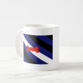 Flag für den Welpenspielstand Kaffeetasse (Vorderseite Links)