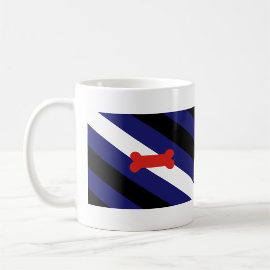 Flag für den Welpenspielstand Kaffeetasse (Links)