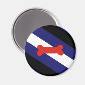 Flag für den Welpenspielstand Magnet (Vorderseite/Rückseite)