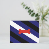 Flag für den Welpenspielstand Postkarte (Stehend Vorderseite)