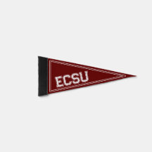 Flag für die benutzerdefinierte Uni, dunkel roter 