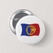 Flag für die Comanche-Nation Button (Vorne & Hinten)