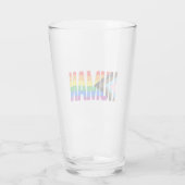Flag für die Inklusivität Glas (Rückseite)