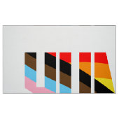 Flag für die Inklusivität Stoff (Fat Quarter (45,7 x 55,9 cm))