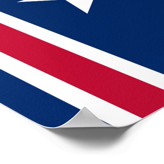 Flag für die patrouzianische Ankerflagge Poster (Ecke)