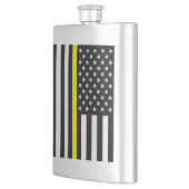 Flag für dünne gelbe Linie Flachmann (Links)