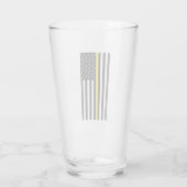 Flag für dünne gelbe Linie Glas (Rückseite)
