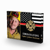 Flag für Feuerwehrruhestandsabteilung Fotoblock (Rechts)