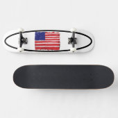 Flag für Folk Art Skateboard (Horizontal)