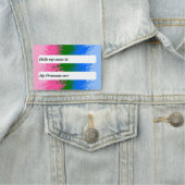 Flag für Funky Trippy, benutzerdefinierbar, Omniro Namensschild (Beispiel)