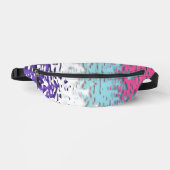 Flag für Funky Trippy Ripply Groovy Multisexual Pr Bauchtasche (Vorderseite)