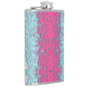 Flag für Funky Trippy Ripply Groovy Multisexual Pr Flachmann (Rechts)