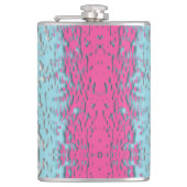 Flag für Funky Trippy Ripply Groovy Multisexual Pr Flachmann (Vorderseite)
