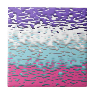 Flag für Funky Trippy Ripply Groovy Multisexual Pr Fliese