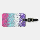 Flag für Funky Trippy Ripply Groovy Multisexual Pr Gepäckanhänger (Vorderseite horizontal)