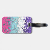Flag für Funky Trippy Ripply Groovy Multisexual Pr Gepäckanhänger (Rückseite horizontal)