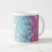 Flag für Funky Trippy Ripply Groovy Multisexual Pr Jumbo-Tasse (Vorderseite Rechts)