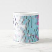 Flag für Funky Trippy Ripply Groovy Multisexual Pr Jumbo-Tasse (Vorderseite)