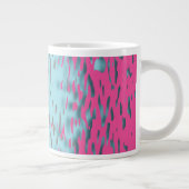 Flag für Funky Trippy Ripply Groovy Multisexual Pr Jumbo-Tasse (Rechts)