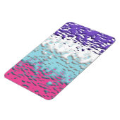Flag für Funky Trippy Ripply Groovy Multisexual Pr Magnet (Linke Seite)