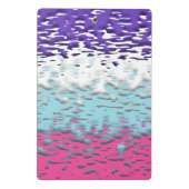 Flag für Funky Trippy Ripply Groovy Multisexual Pr Mini Klemmbrett (Rückseite)