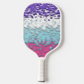 Flag für Funky Trippy Ripply Groovy Multisexual Pr Pickleball Schläger (Rückseite)