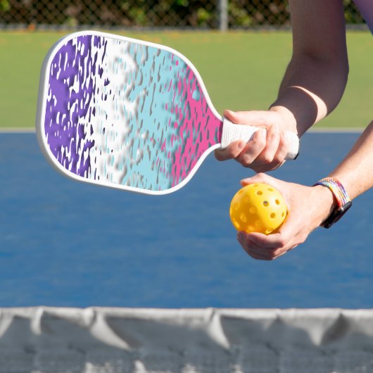 Flag für Funky Trippy Ripply Groovy Multisexual Pr Pickleball Schläger (InSitu)