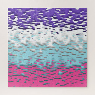 Flag für Funky Trippy Ripply Groovy Multisexual Pr Puzzle