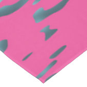 Flag für Funky Trippy Ripply Groovy Multisexual Pr Tischdecke (Schrägansicht)