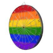 Flag für Gay Pride Dartscheibe (Vorderseite rechts)