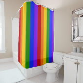 Flag für Gay Pride Duschvorhang (Beispiel)