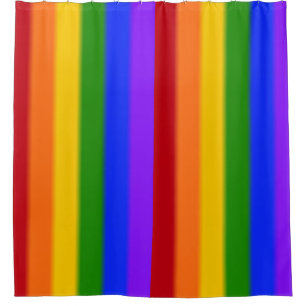 Flag für Gay Pride Duschvorhang