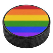 Flag für Gay Pride Eishockey Puck (3/4)