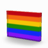 Flag für Gay Pride Fotoblock (Rechts)