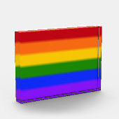 Flag für Gay Pride Fotoblock (Links)