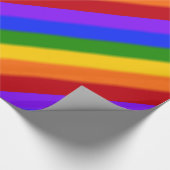 Flag für Gay Pride Geschenkpapier (Ecke)