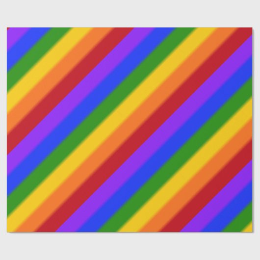 Flag für Gay Pride Geschenkpapier (Flach)