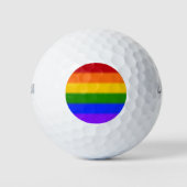 Flag für Gay Pride Golfball (Vorderseite)