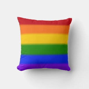 Flag für Gay Pride Kissen