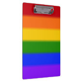 Flag für Gay Pride Klemmbrett (Rechts)