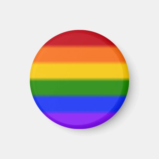Flag für Gay Pride Magnet (Vorne)