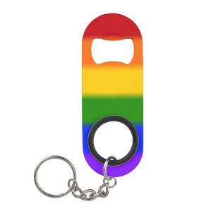 Flag für Gay Pride Mini Flaschenöffner