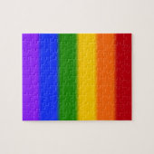 Flag für Gay Pride Puzzle (Horizontal)