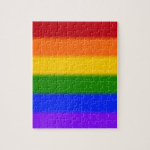 Flag für Gay Pride Puzzle