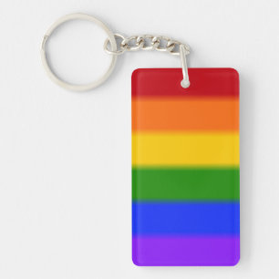 Flag für Gay Pride Schlüsselanhänger
