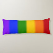 Flag für Gay Pride Seitenschläferkissen (Rückseite)