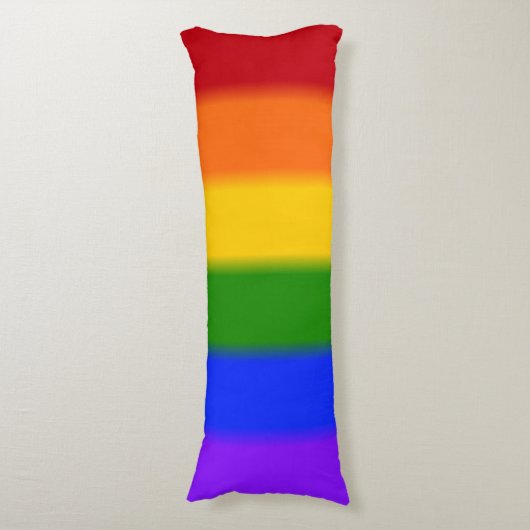 Flag für Gay Pride Seitenschläferkissen (Vorderseite Vertikal)